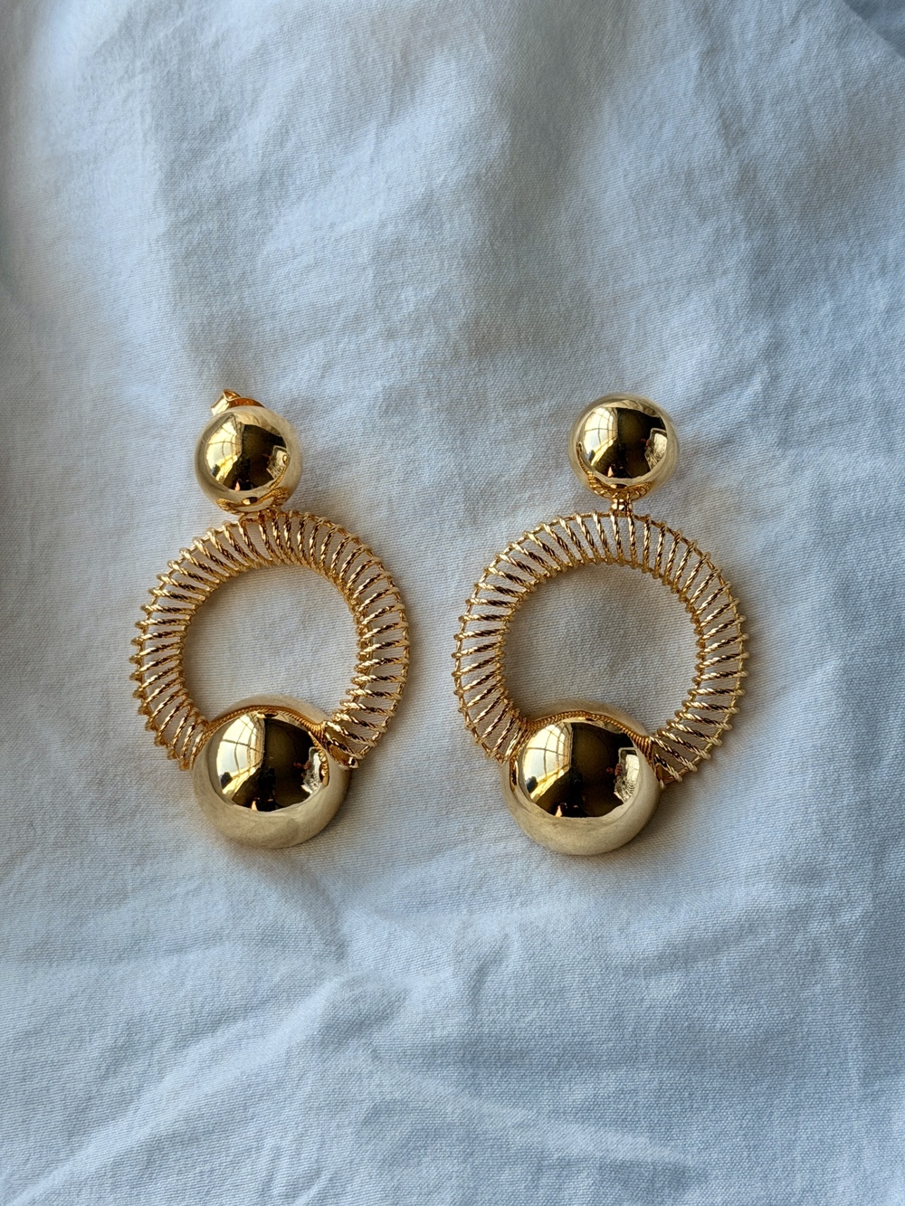 Sunrise 18k Gold Plated Earrings